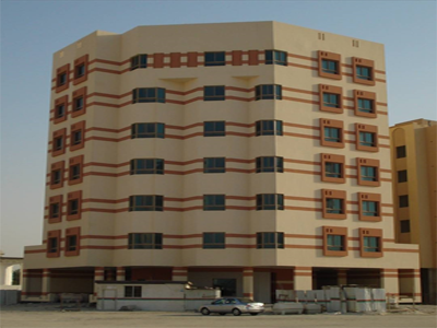 High Raised commercial building for nadia a.aziz al omer At sanabis- 7 storey
